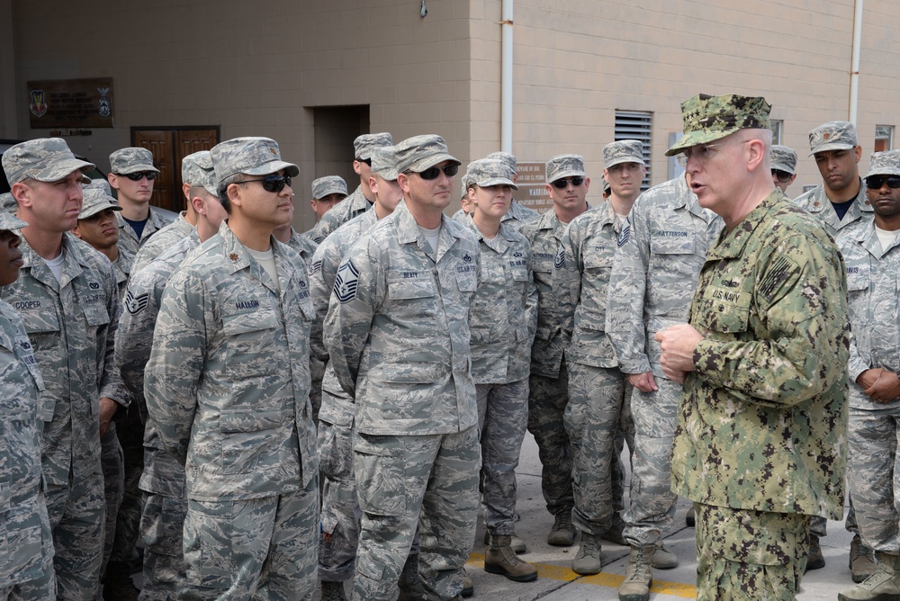 DVIDS - Images - Adm. Kurt W. Tidd visits Soto Cano Air Base [Image 4 of 7]