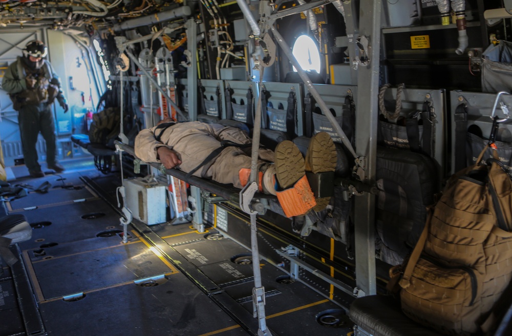 We will get you to safety: VMM-161 conducts casualty-evacuation training