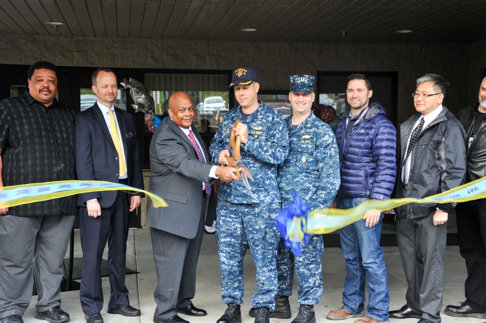 All American Restaurant grand opening at Naval Base Kitsap - Bremerton