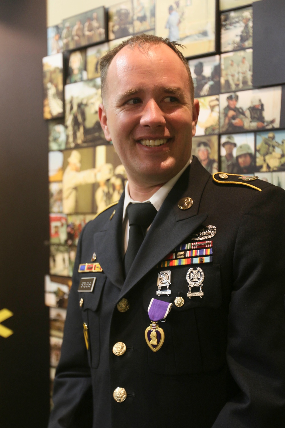 Cav Soldier receives Purple Heart