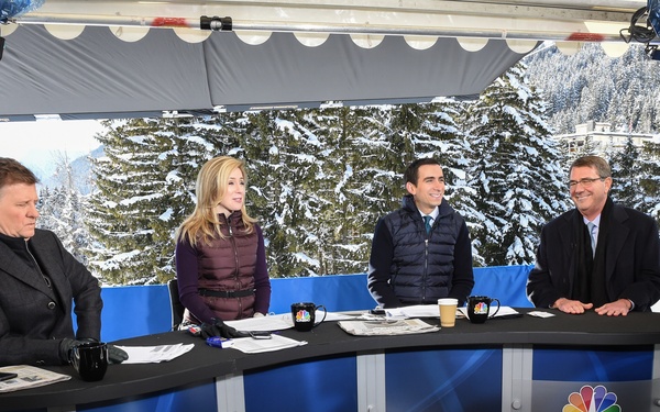 Secretary of defense conducted an interview with CNBC