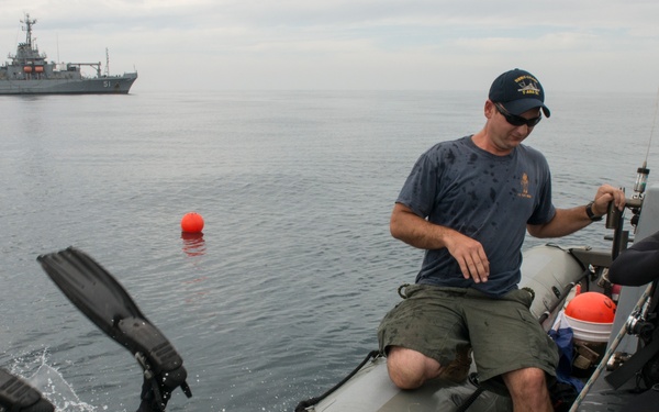 MDSU 2 divers recover remains of WWII Airmen lost in 1945