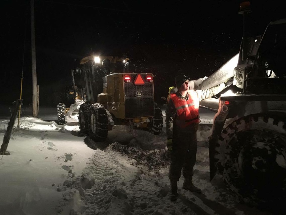 Kentucky National Guard snow relief