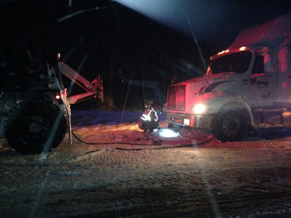 Kentucky National Guard snow relief