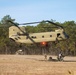 CH-47 Chinooks support gun raid