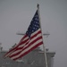 USS Ashland’s evening colors ceremony