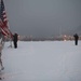 USS Ashland’s evening colors ceremony