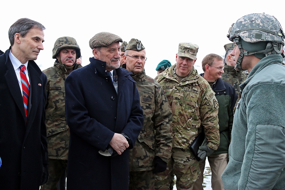 Distinguished visitors view missile capabilities at Panther Assurance