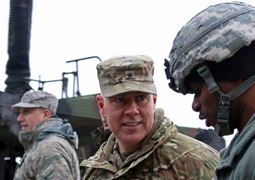 Distinguished visitors view missile capabilities at Panther Assurance