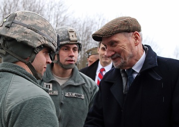 Distinguished visitors view missile capabilities at Panther Assurance