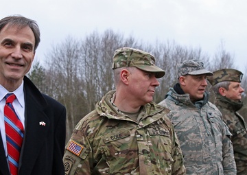 Distinguished visitors view missile capabilities at Panther Assurance