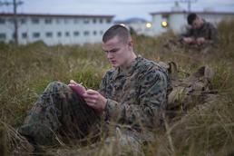 Alpha Company Marines conduct squad competition
