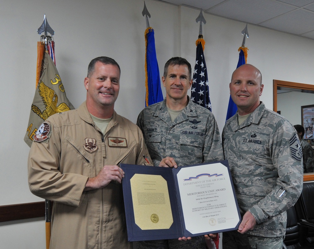 380th AEW awarded AF Meritorious Unit Award