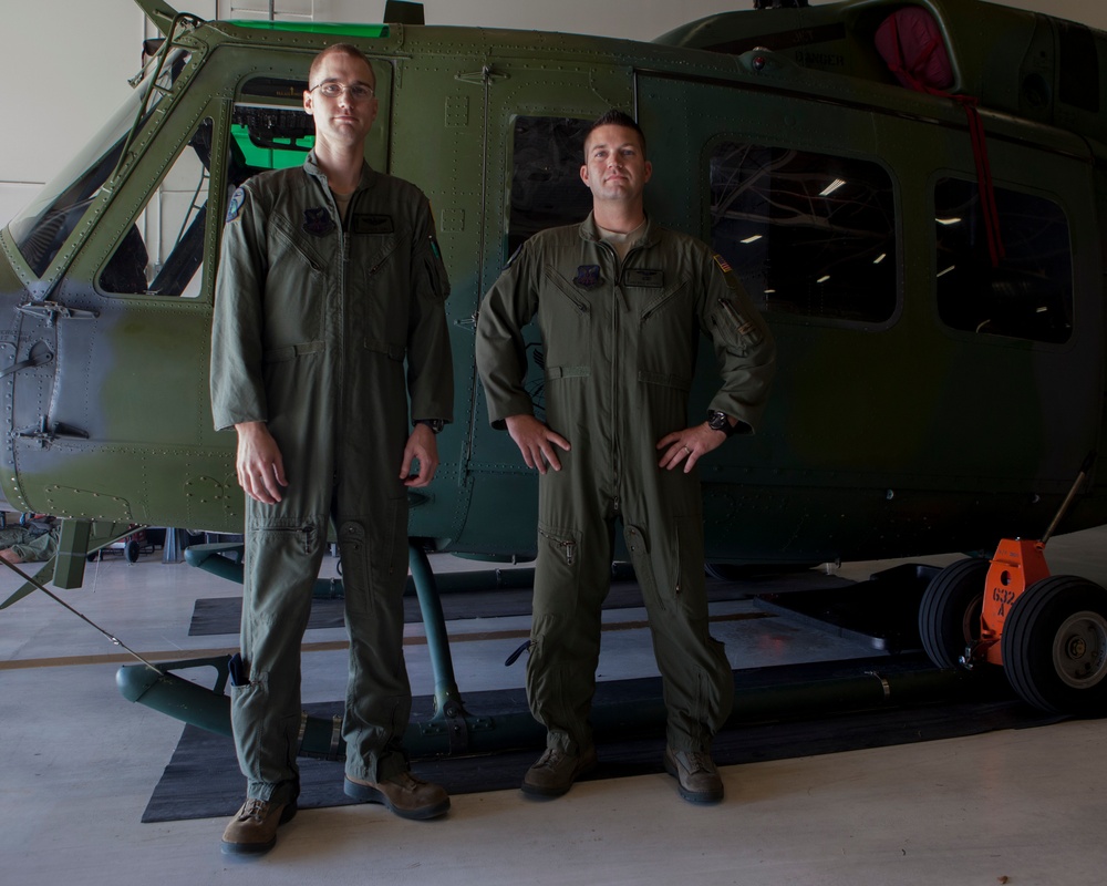 Helicopter crew saves two lives during search and rescue mission