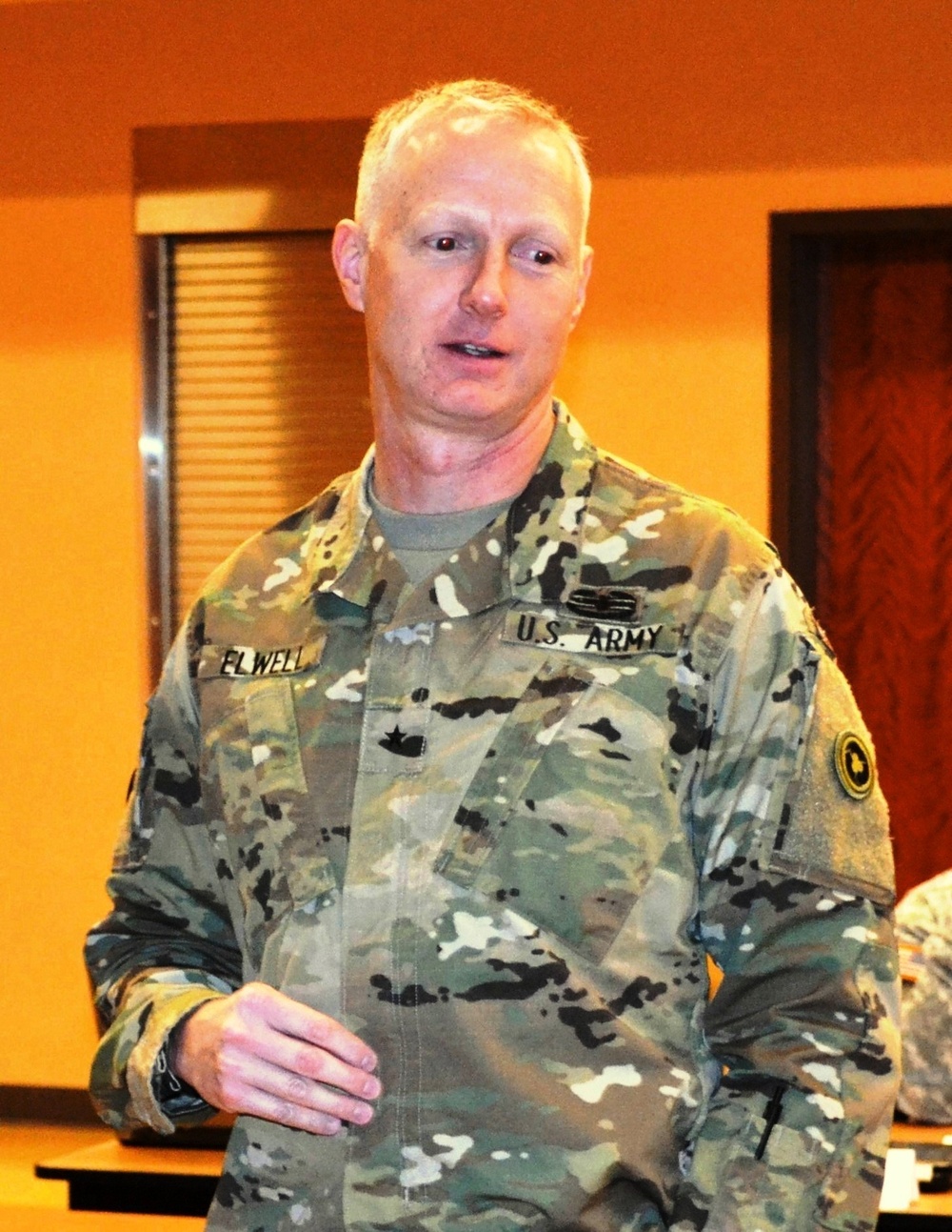 Brig. Gen. Elwell supports First Sergeant Workshop