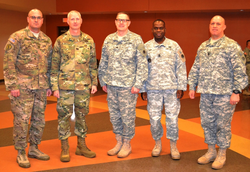 Brig. Gen. Elwell supports First Sergeant Workshop