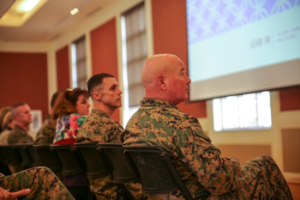 Camp Lejeune’s leadership ‘Lean In’