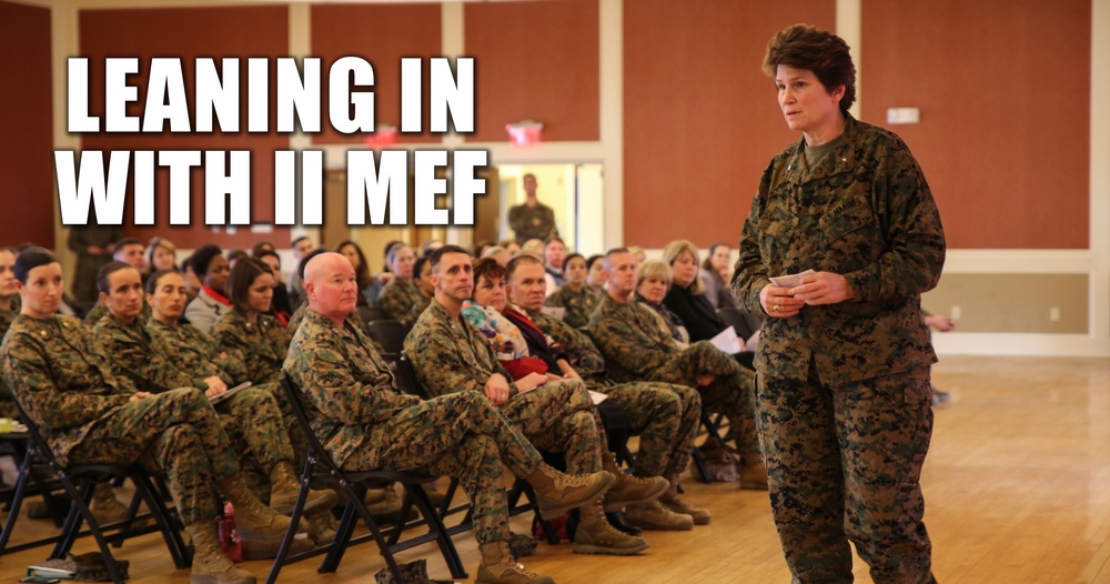 Camp Lejeune’s leadership ‘Lean In’