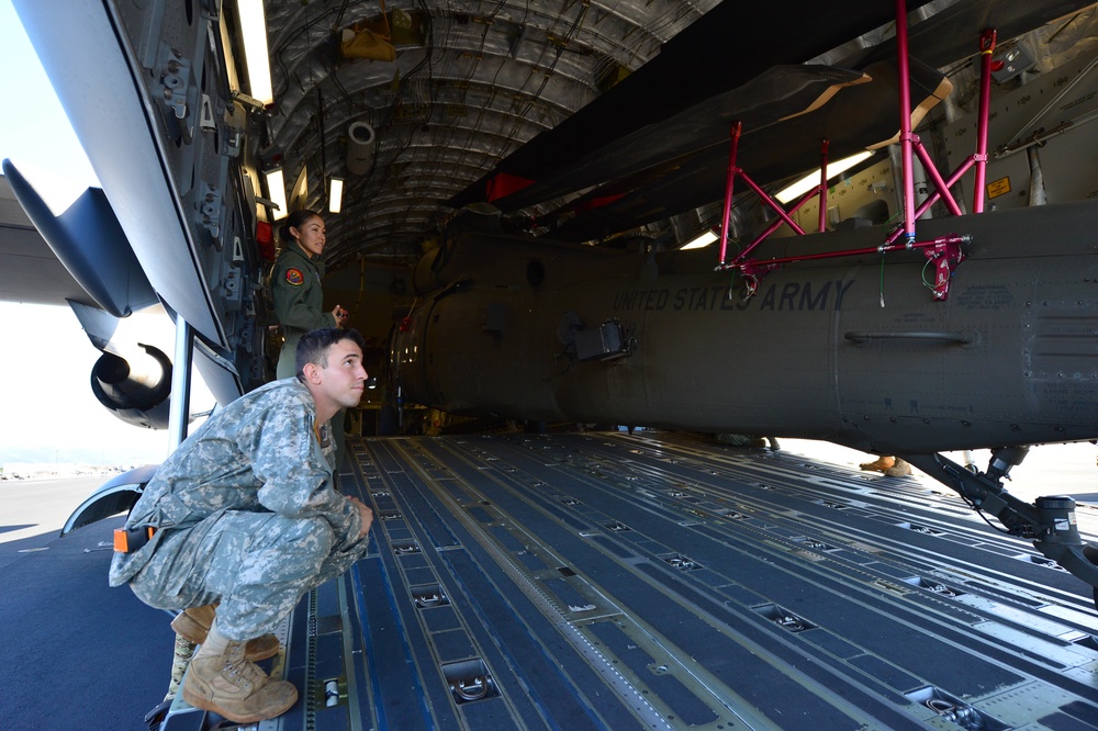 25th CAB trains with 535th AS