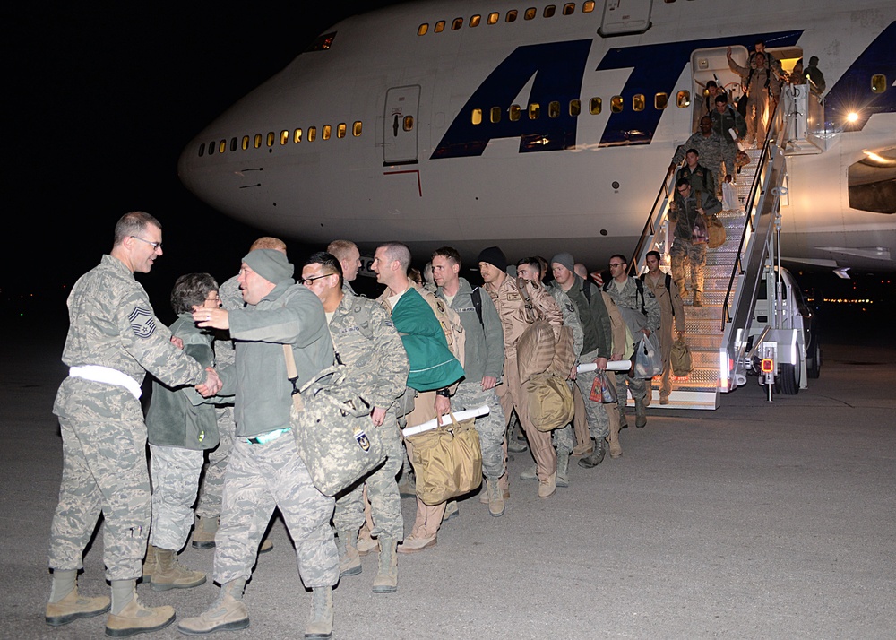 28th BW welcomes home Airmen from record-setting deployment