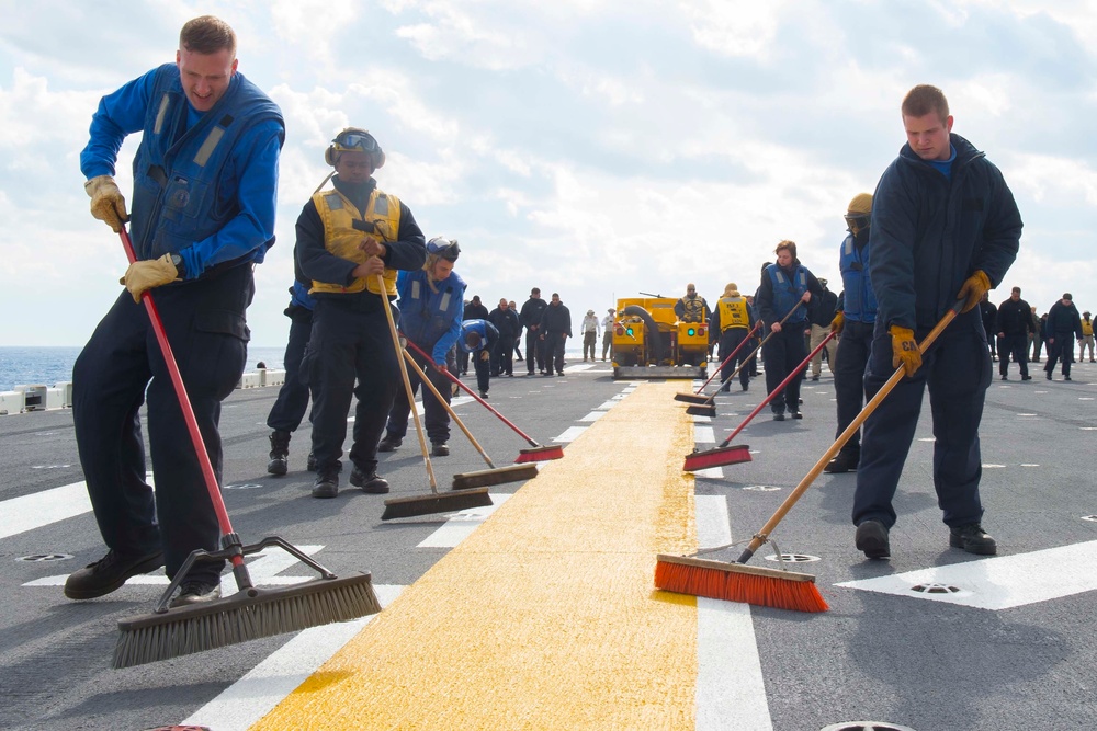 USS Bonhomme Richard (LHD 6) flight operations