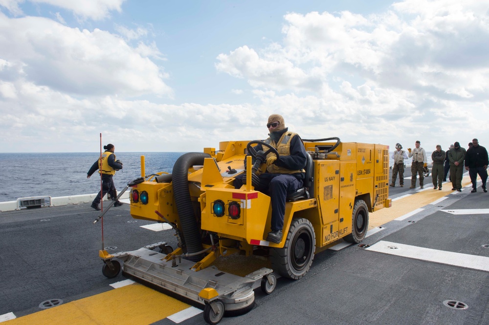 USS Bonhomme Richard (LHD 6) flight operations