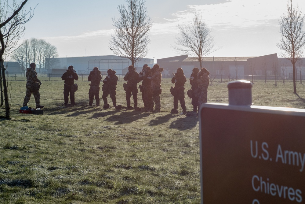 British armed forces CBRN training in US facilities