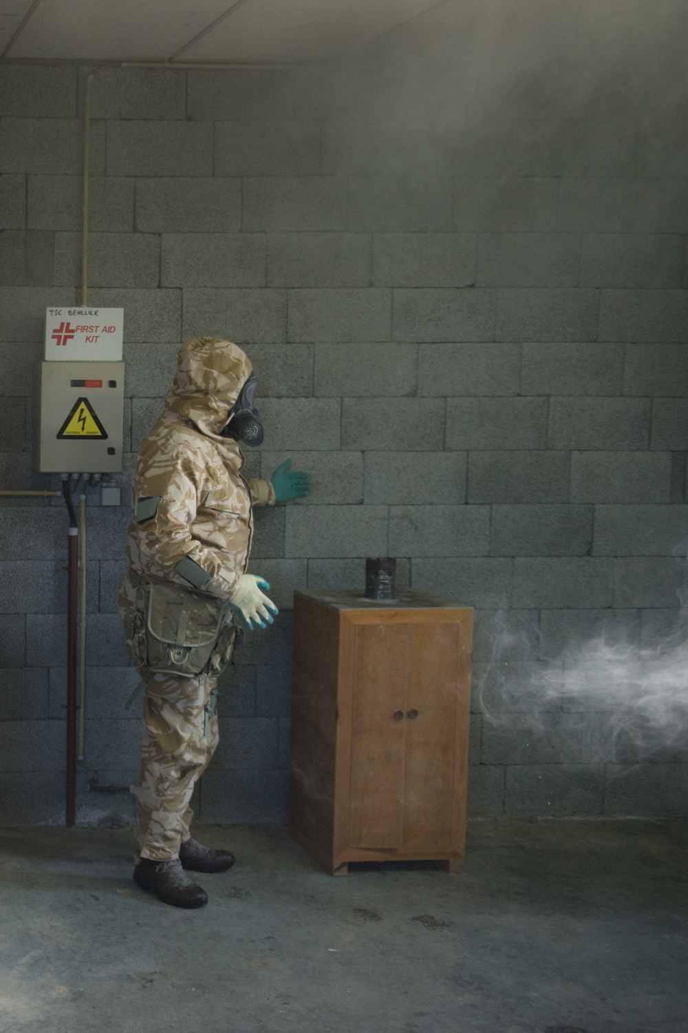 British armed forces CBRN training in US facilities