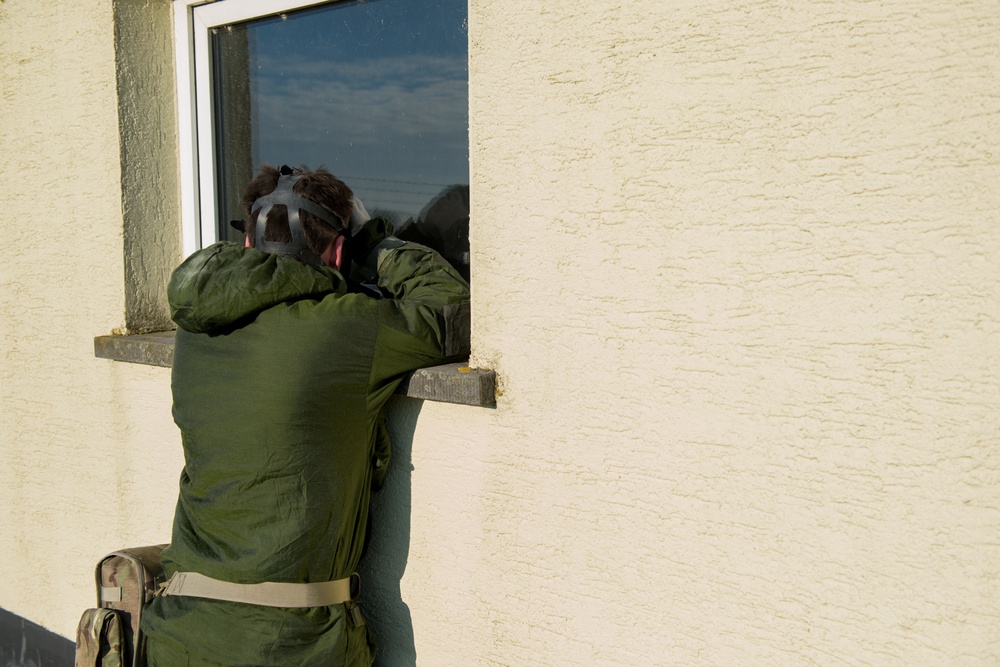 British armed forces CBRN training in US facilities