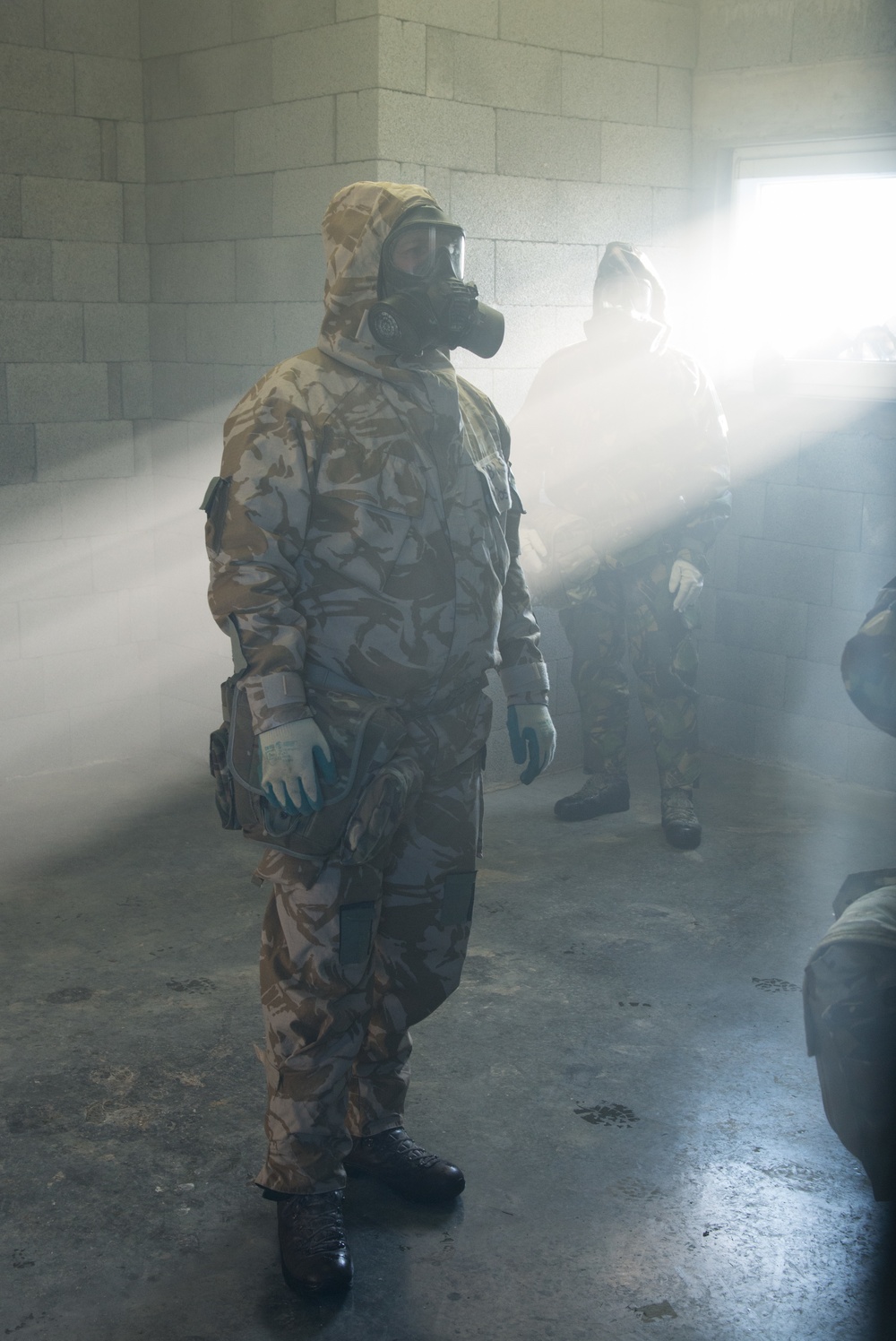 British armed forces CBRN training in US facilities