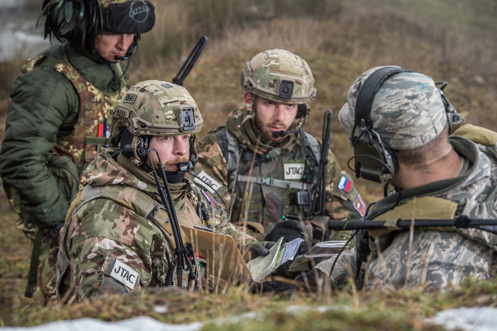 JTAC training debrief