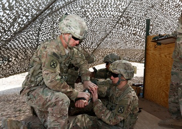 Infantrymen across Southwest Asia train for EIB test