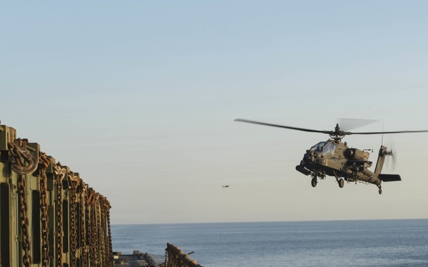 USS Oak Hill (LSD 51) flight deck operations