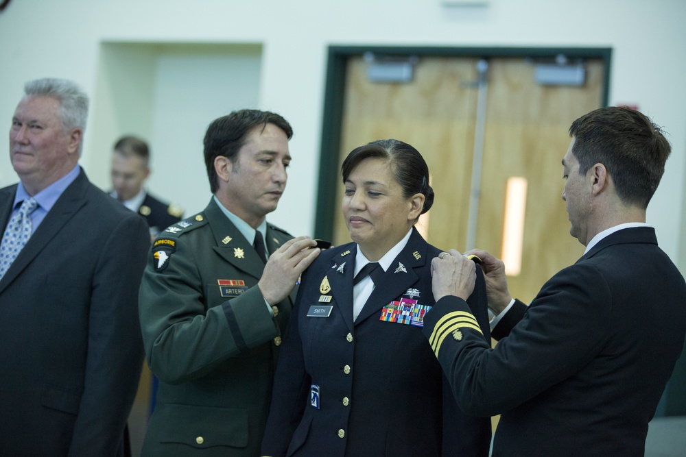 The first Guamanian female general officer in the Armed Forces