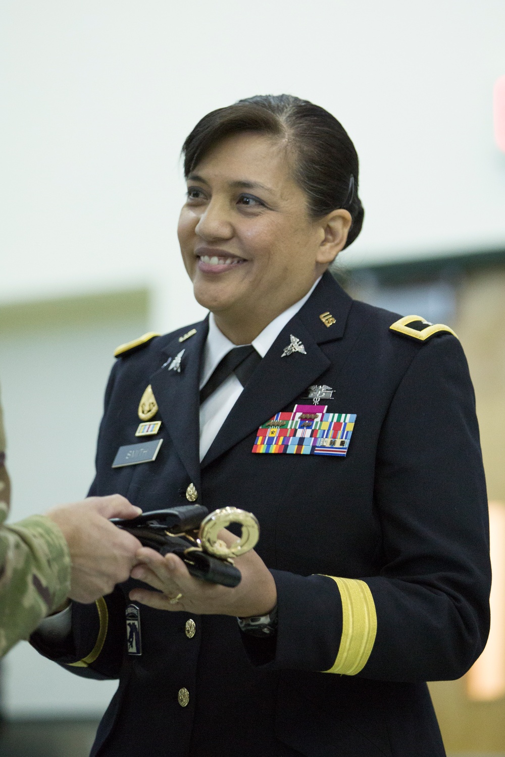 The first Guamanian female general officer in the Armed Forces