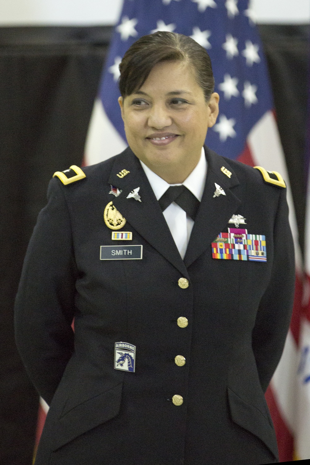 The first Guamanian female general officer in the Armed Forces