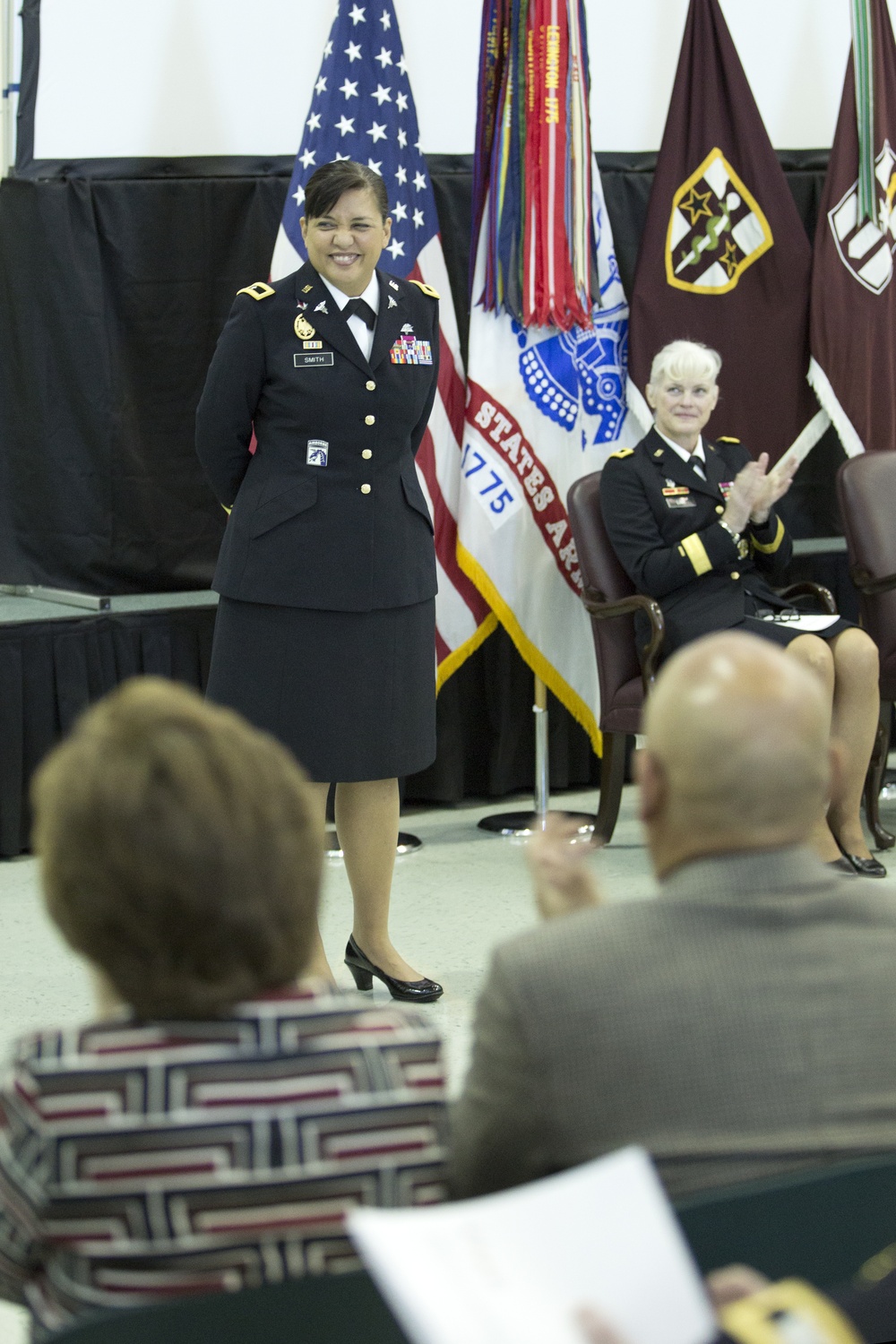 The first Guamanian female general officer in the Armed Forces