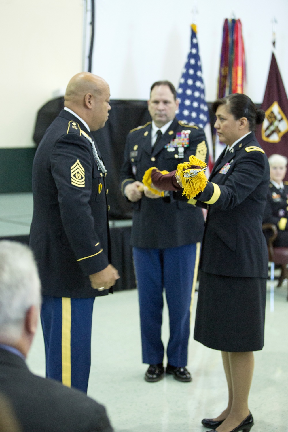 The first Guamanian female general officer in the Armed Forces