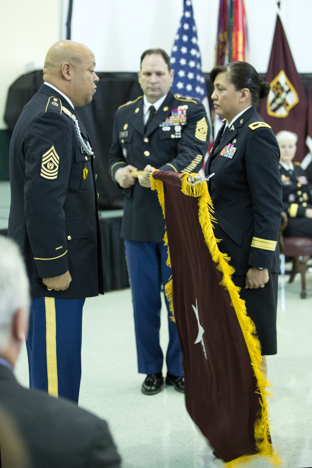 The first Guamanian female general officer in the Armed Forces