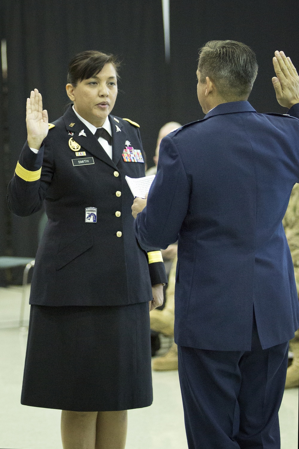 The first Guamanian female general officer in the Armed Forces