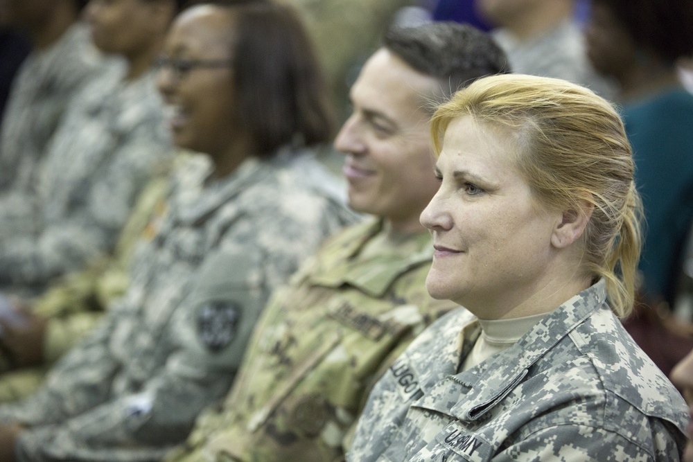 The first Guamanian female general officer in the Armed Forces