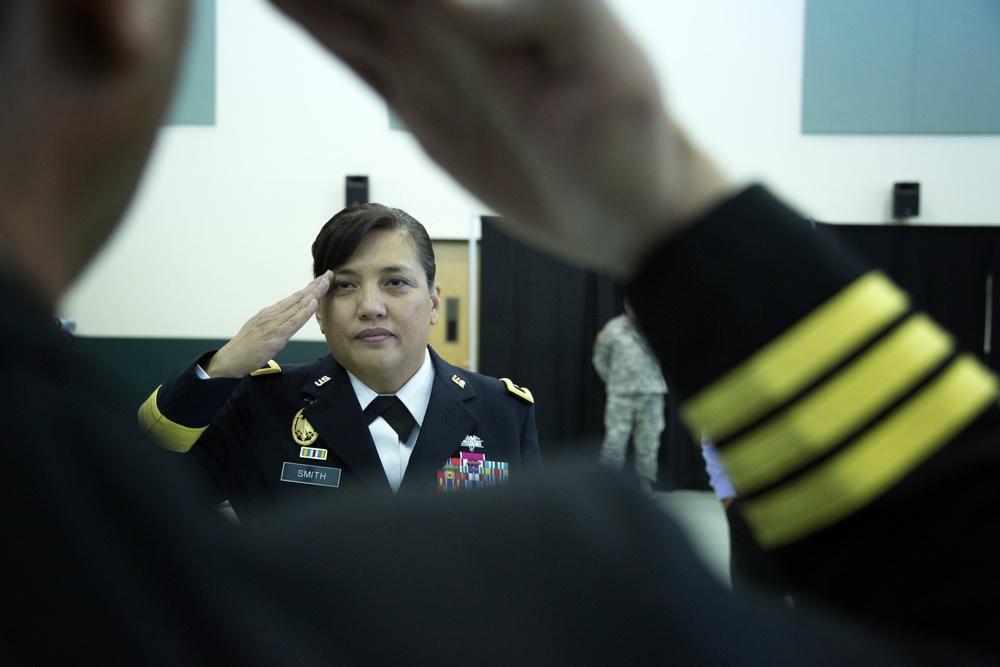 The first Guamanian female general officer in the Armed Forces