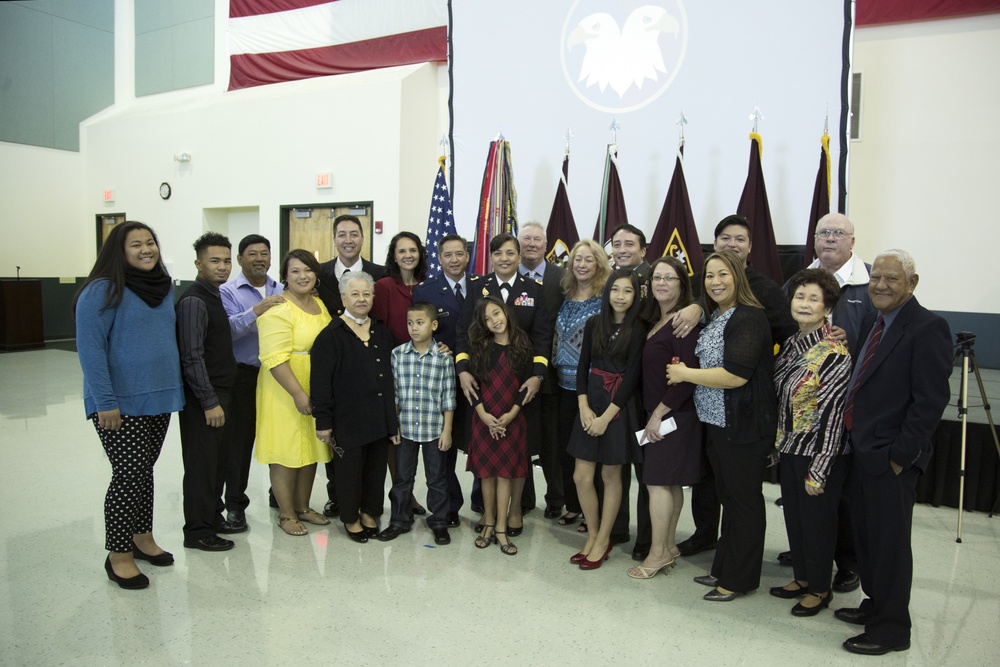 The first Guamanian female general officer in the Armed Forces