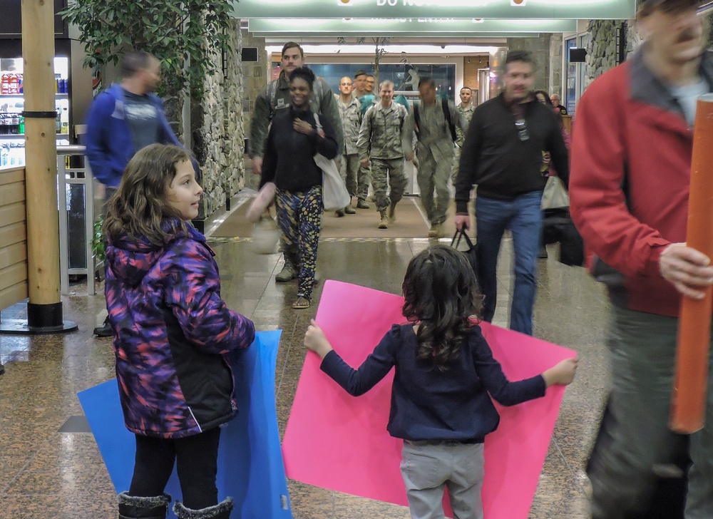 Alaska Air Guard defenders return home