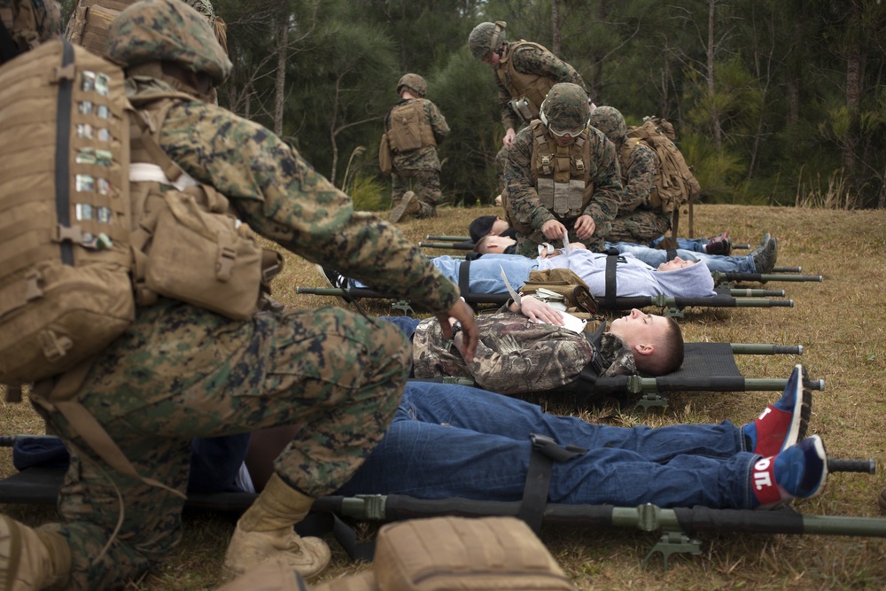 31st MEU Marines train for noncombatant evacuation operation