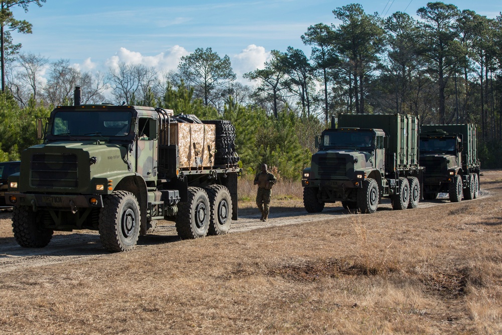 Marines Begin Setup For CPX