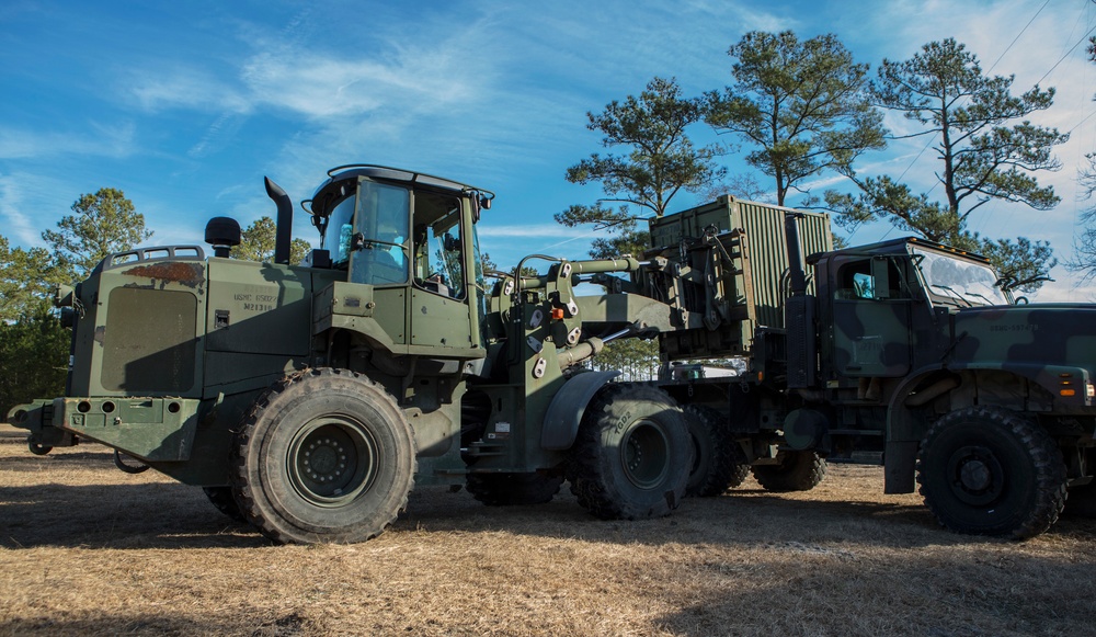 Marines Begin Setup For CPX