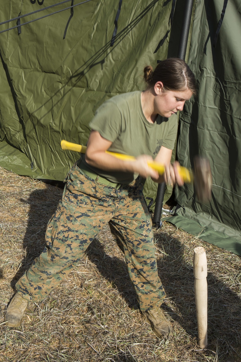 Marines Begin Setup For CPX