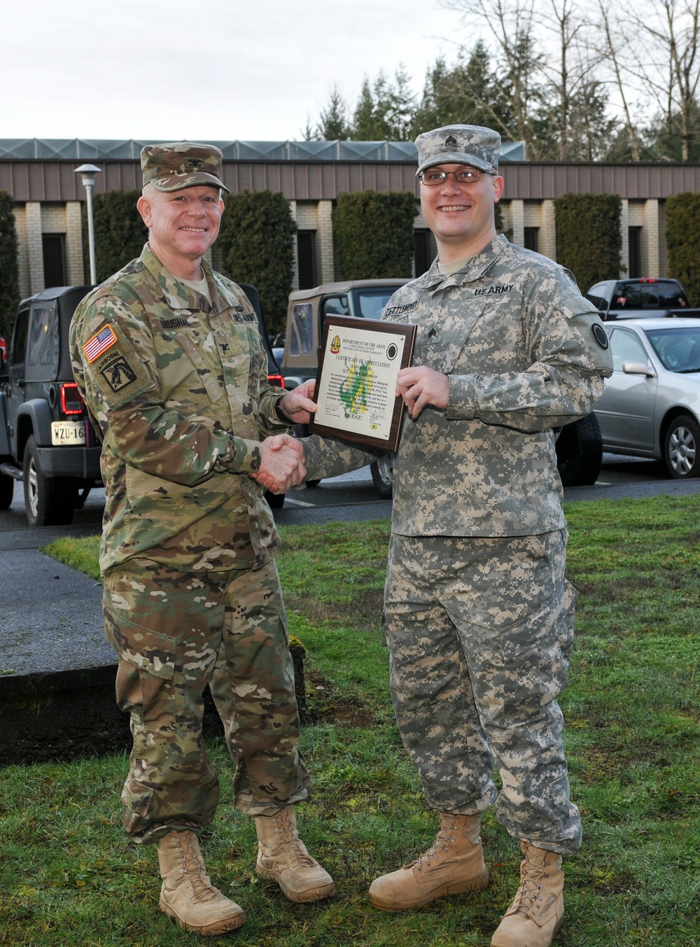 I Corps chemical office honors top unit