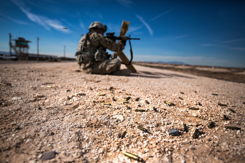 Desert Warrior range day